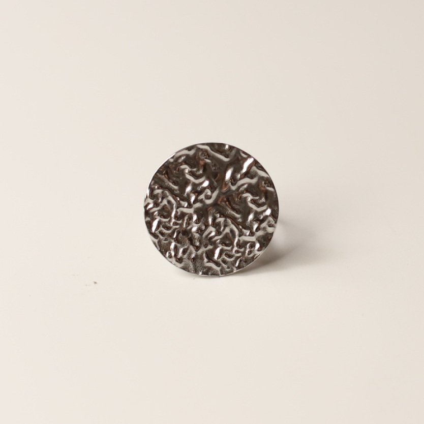 Anillo arrugas plata