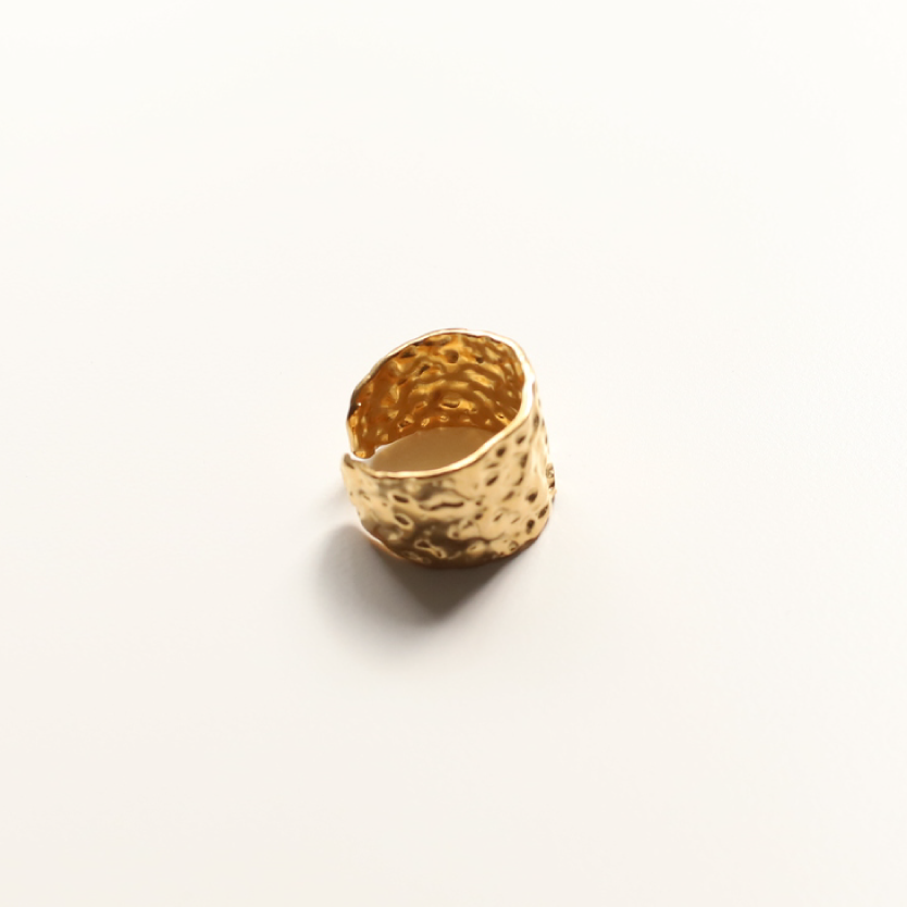 Anillo arrugas mini oro