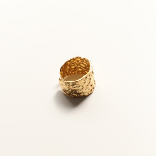 Anillo arrugas mini oro