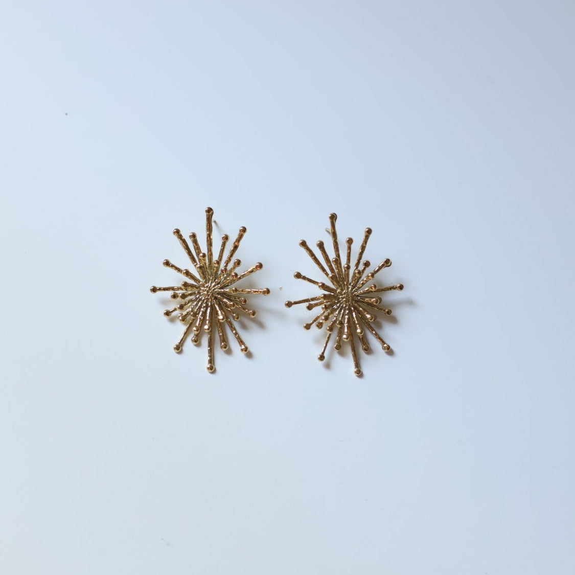 Pendientes destello oro