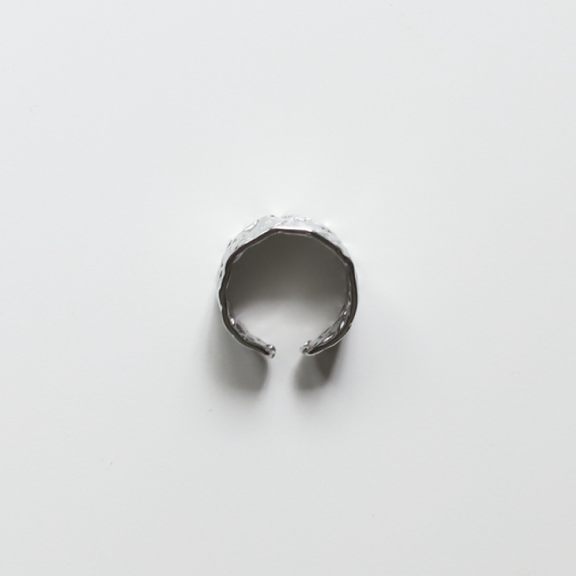 Anillo arrugas mini plata