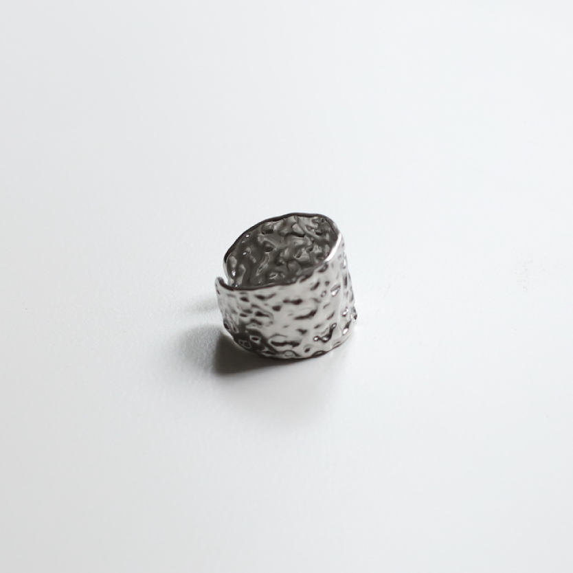Anillo arrugas mini plata