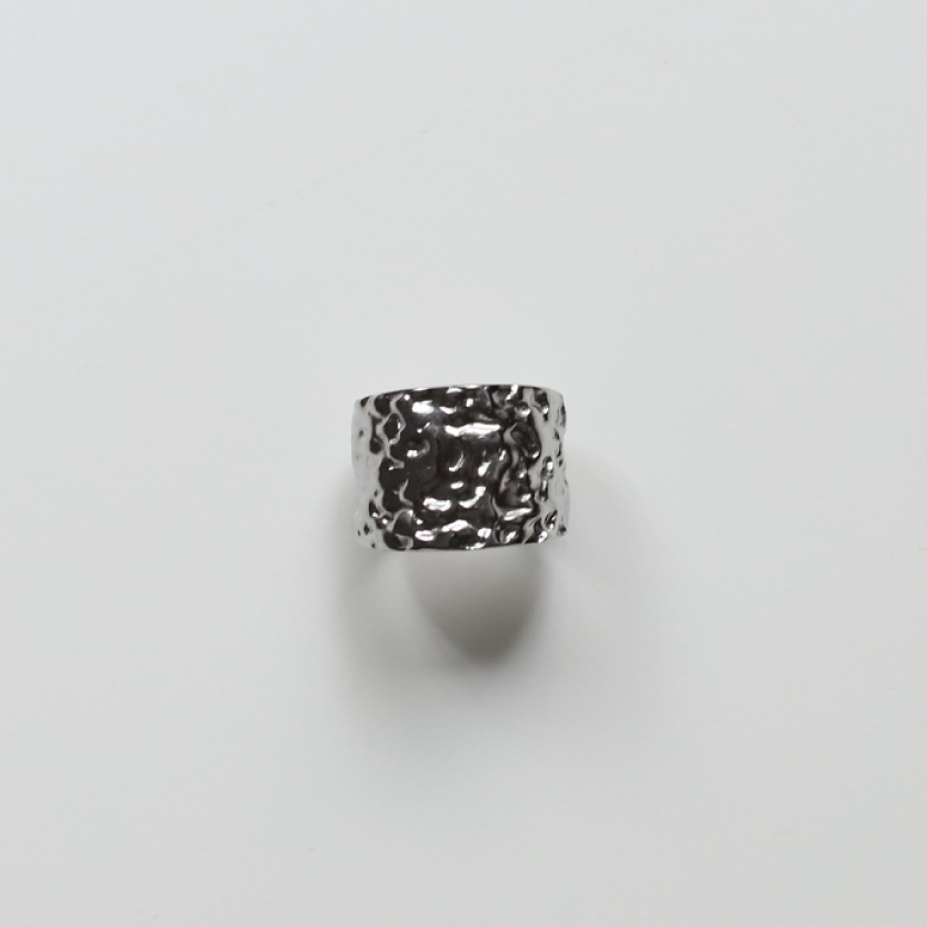 Anillo arrugas mini plata