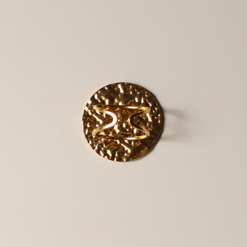 Anillo arrugas oro