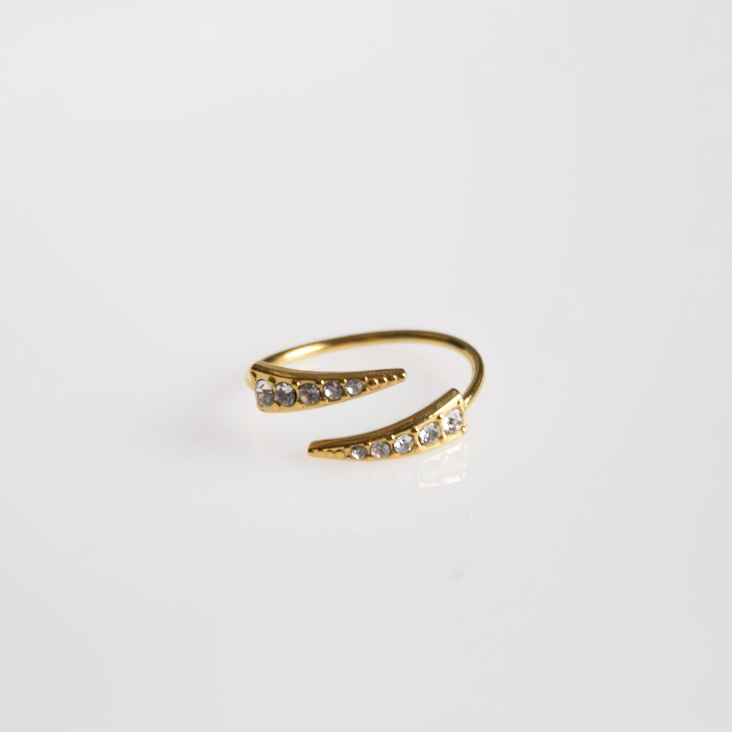 Anillo pincho oro