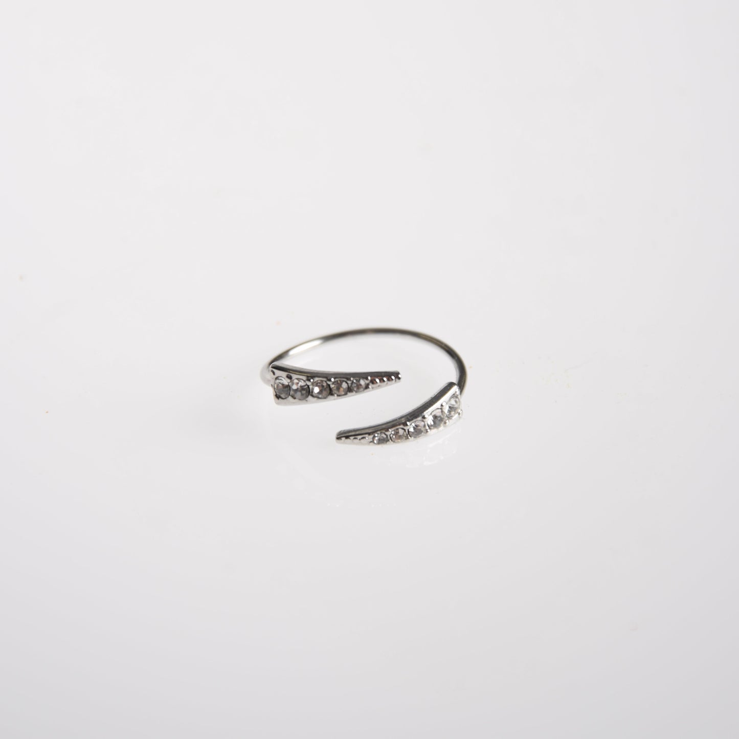Anillo pincho plata