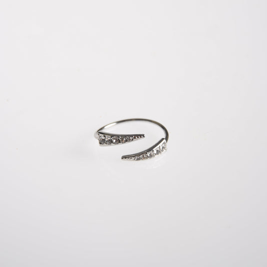 Anillo pincho plata