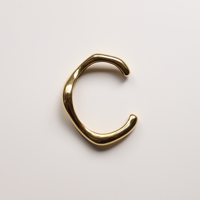 Brazalete irregular oro