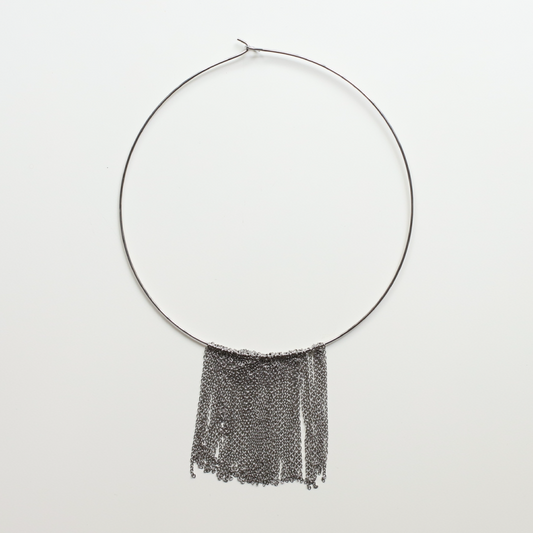 Collar cadenas plata