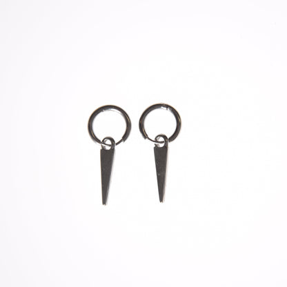 Pendientes pincho mini plata