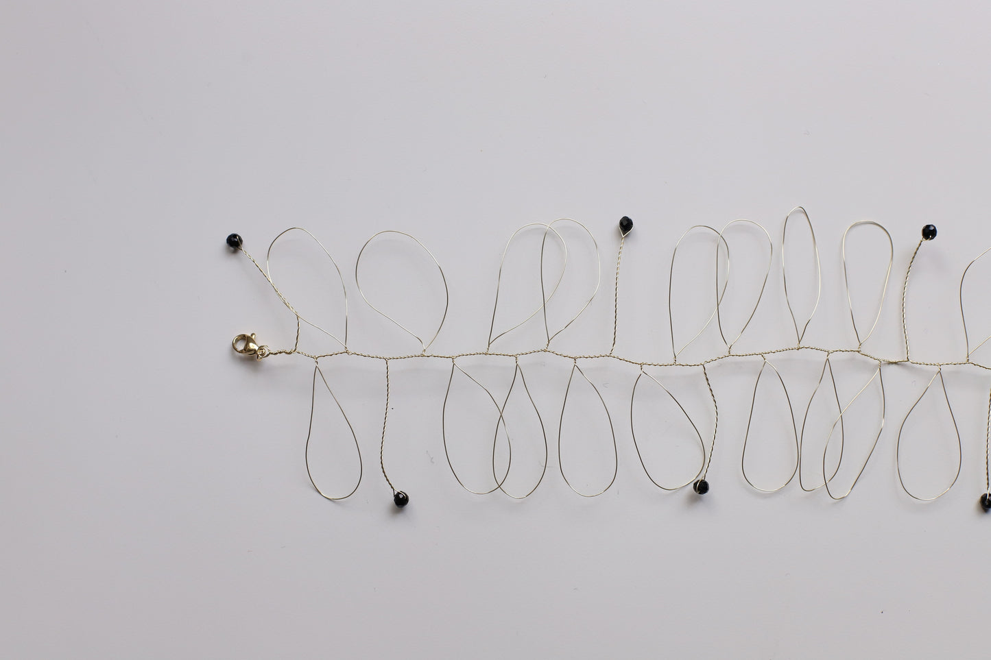 Chocker petalos oro