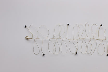 Chocker petalos oro